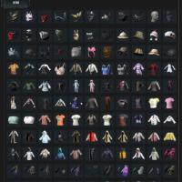 满级青龙异色，八级异色猪八戒，烟枪烟雾弹，各种枪皮加异色，图纸五张